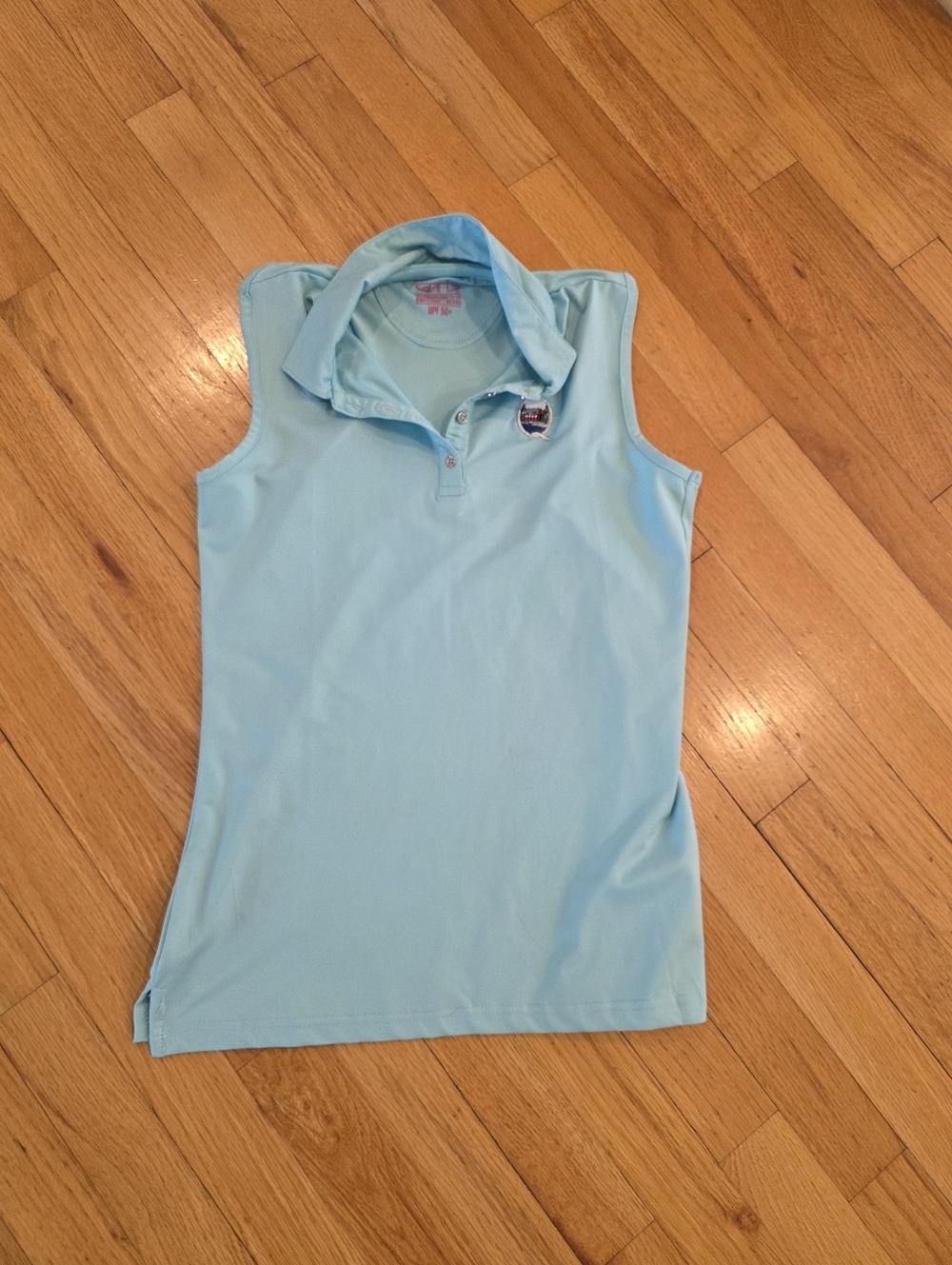 Girls Garb Ansley-Youth--Sleeveless-Polo